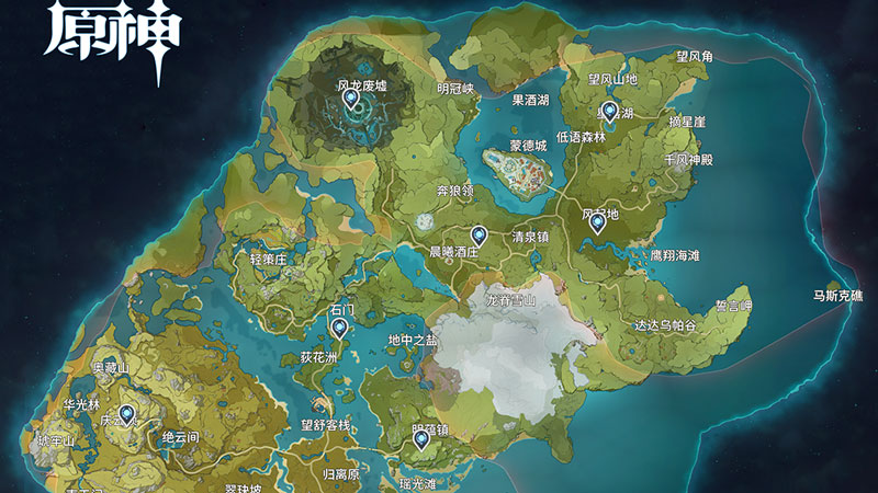 原神神像在哪里