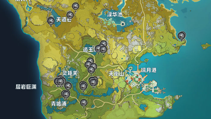 原神白铁矿在哪里