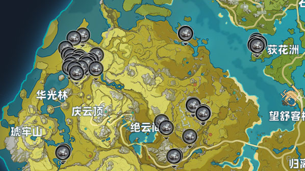 原神白铁矿产地