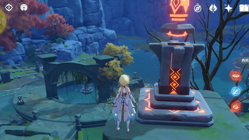 原神太山府怎么放水