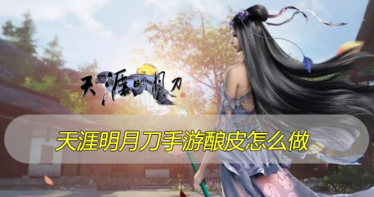 天涯明月刀手游酿皮怎么做