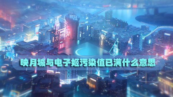 映月城与电子姬污染值已满什么意思