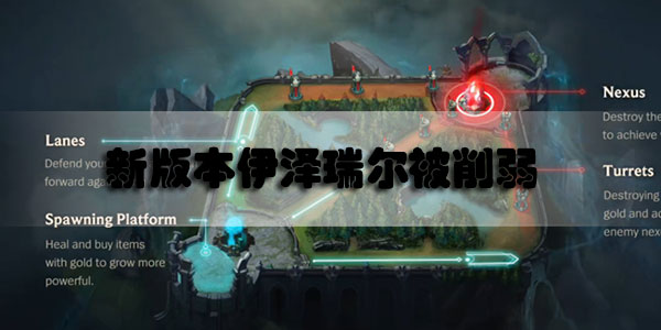 英雄联盟手游新版本伊泽瑞尔被砍