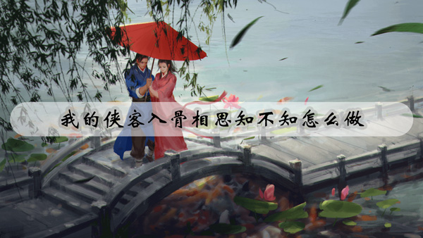 我的侠客情比金坚念不忘怎么做