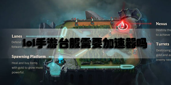英雄联盟手游台服需要开加速器吗
