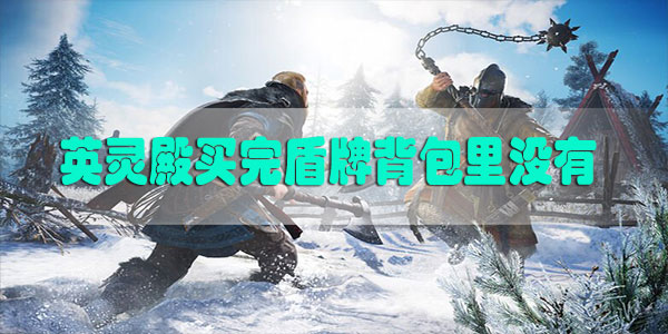 刺客信条英灵殿买完盾牌背包里没有怎么回事