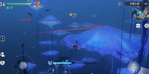 天谕手游汐愿之海拍照位置