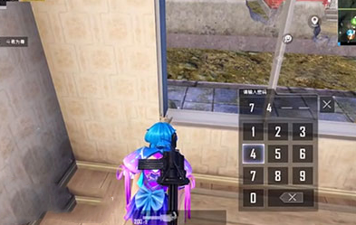 和平精英机场卫星楼密码门在哪