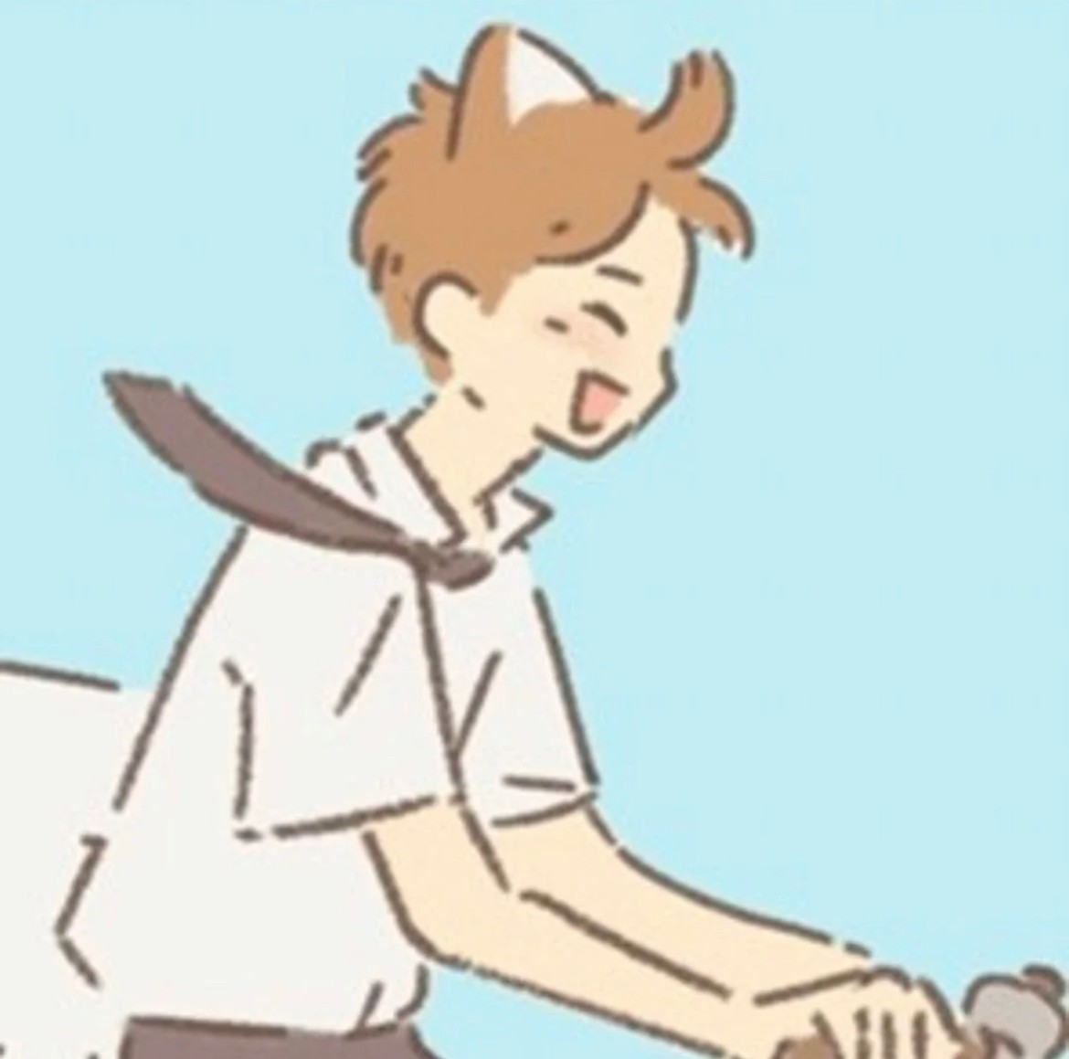 遇见你的猫情侣头像