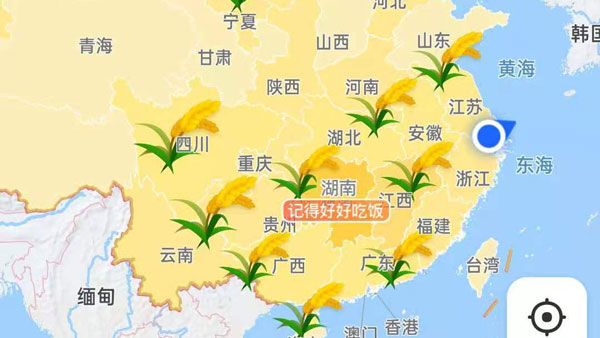 高德地图水稻怎么弄