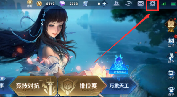 王者荣耀怎么隐藏历史战绩