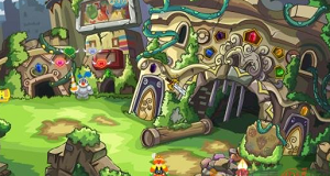 摩尔庄园黑森林宝箱位置