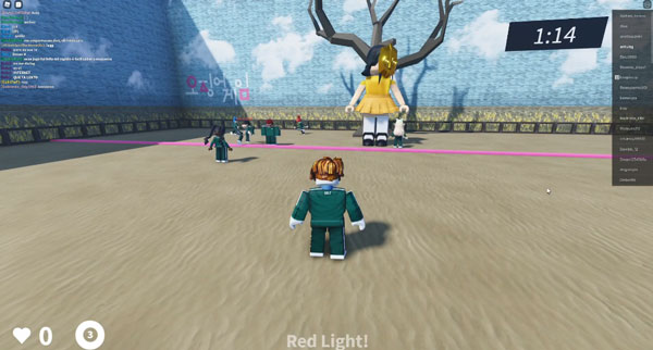 roblox鱿鱼游戏怎么玩