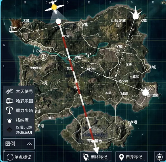 和平精英高达在哪