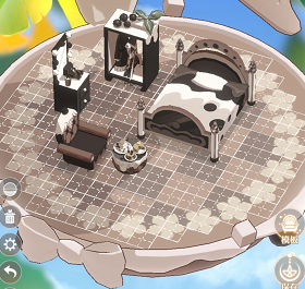 精灵之境精灵球地砖怎么布置