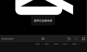 剪映怎么去掉原声