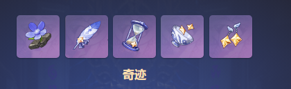 原神奇迹圣遗物属性