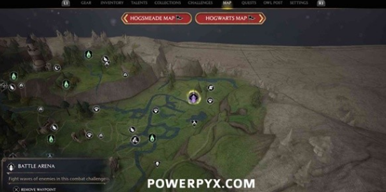 霍格沃茨之遗战斗竞技场在哪