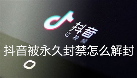 抖音被永久封禁怎么解封