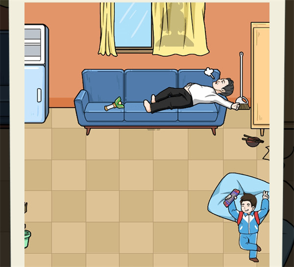 就挺秃然的游戏机藏哪了图文攻略 找到被妈妈藏起来的游戏机