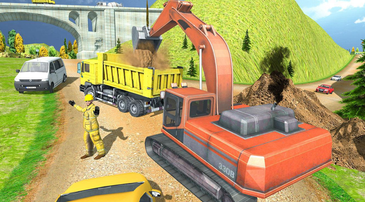 真实模拟挖掘机手机版