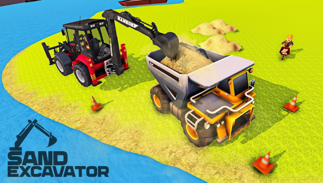 真实挖掘机游戏大全