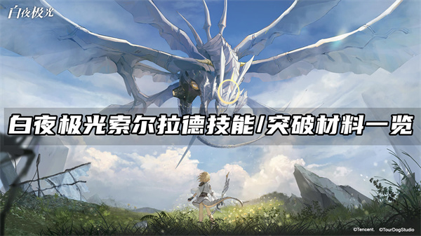 白夜极光索尔拉德技能/突破材料一览