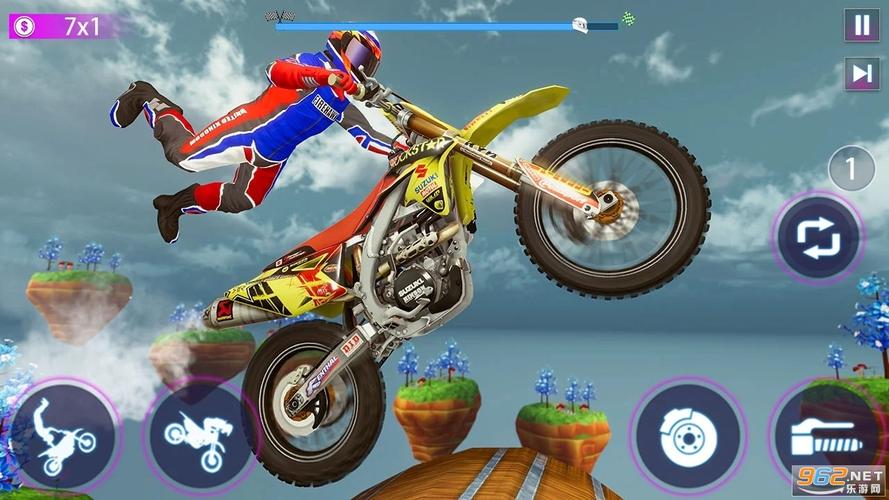 特技摩托车游戏