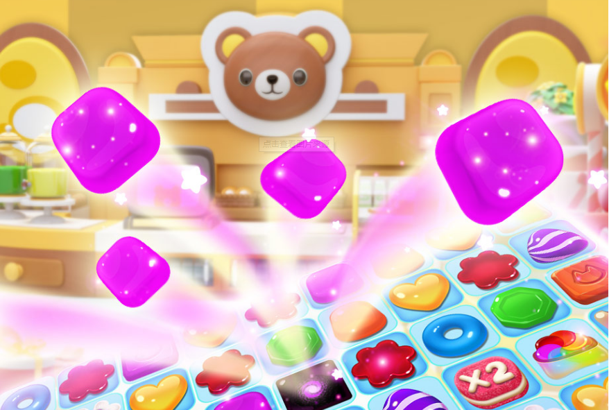 简单的消除游戏