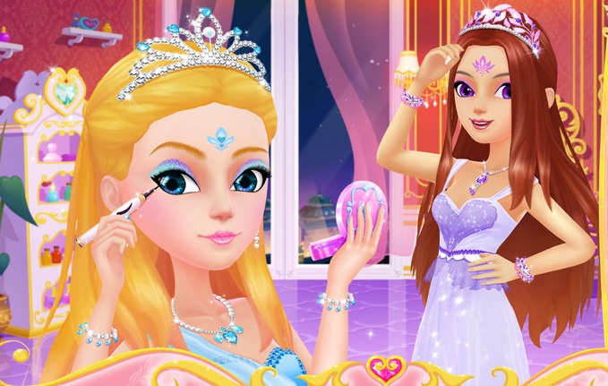 公主化妆小游戏