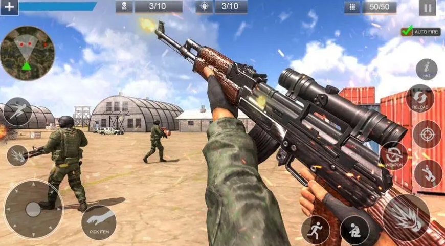 第三人称射击网游