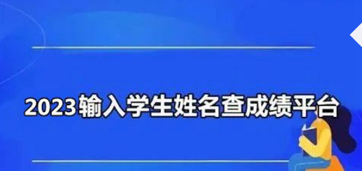 2023输入学生姓名查成绩