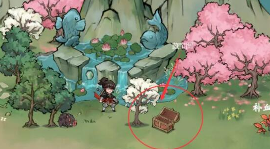 方寸对决牛家村藏宝图位置