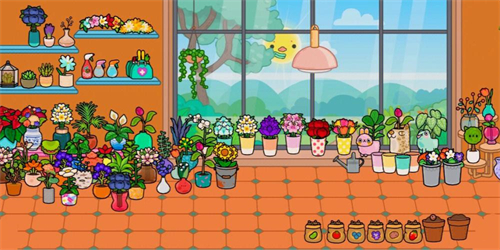 开花店的小游戏