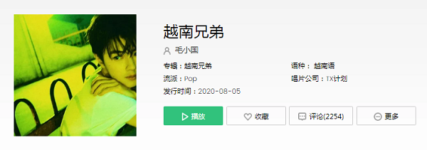 兄弟啊想你了越南版歌曲是什么