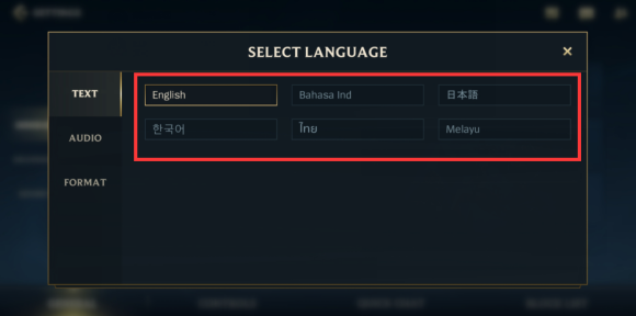 lol手游日服设置语言教程