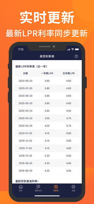 房贷计算器app截图