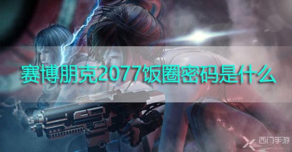 赛博朋克2077饭圈密码是什么