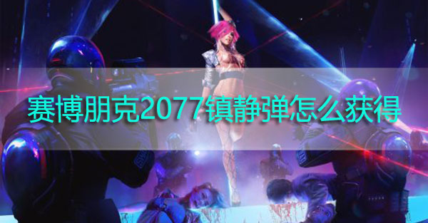 赛博朋克2077镇静弹玩法攻略