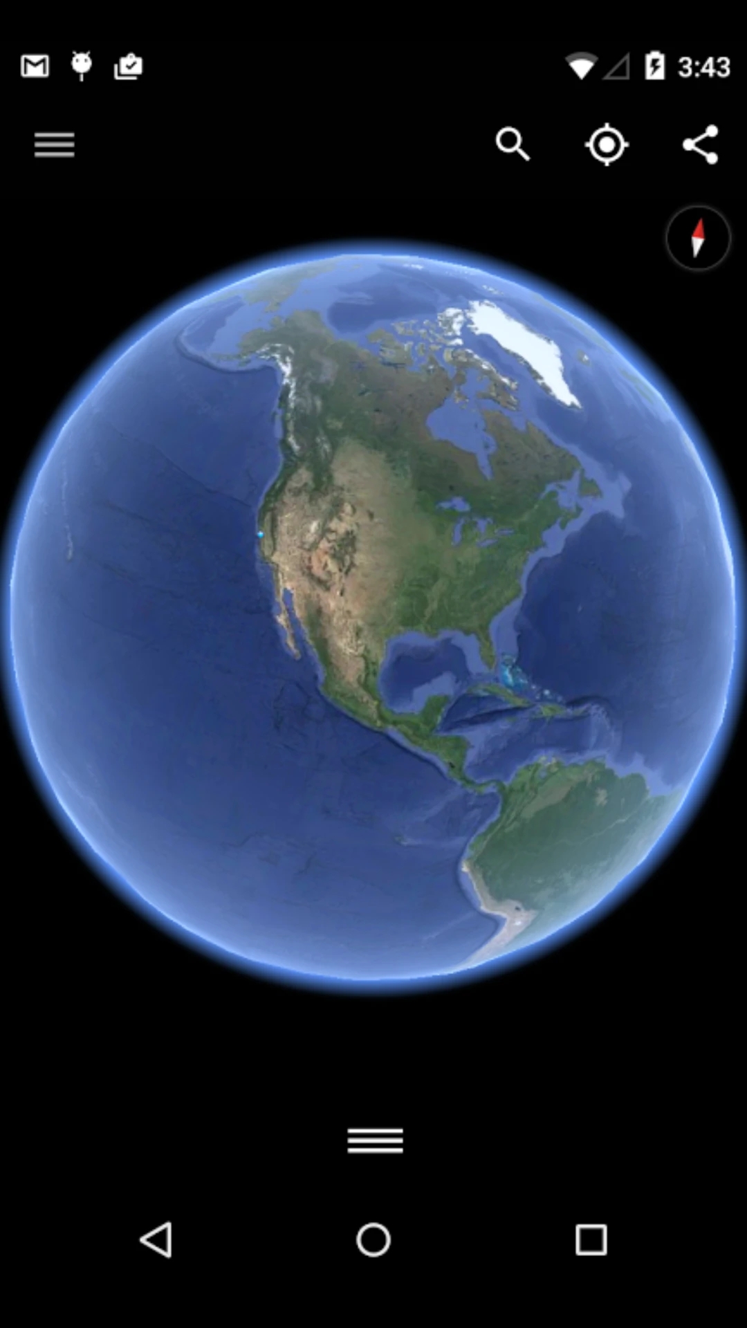 谷歌地球高清卫星地图截图