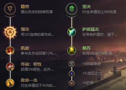 lol无限乱斗慎出装2021