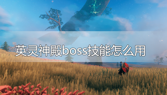 英灵神殿boss技能怎么用