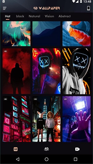 4D Wallpaper截图