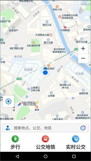 腾讯地图关怀版截图