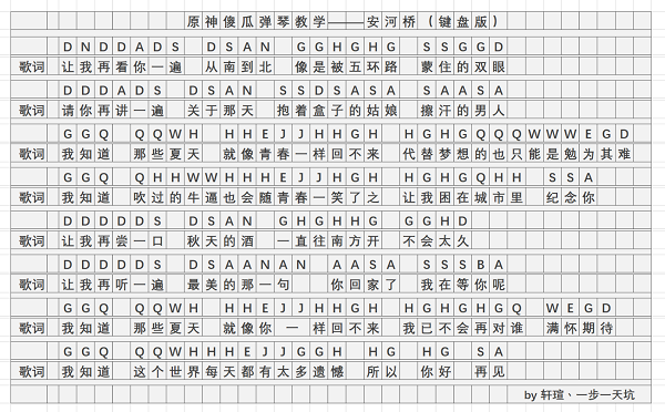 安和桥北曲谱_安和桥北图片(3)