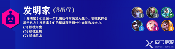 云顶之弈s6.5发明家阵容推荐