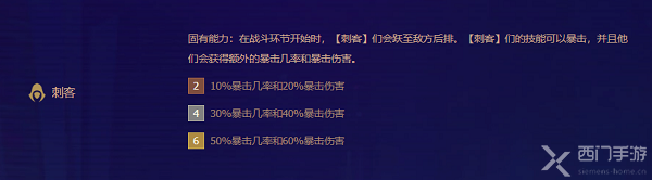 金铲铲之战s6.5刺客阵容推荐