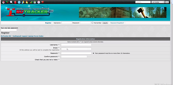 rutracker怎么注册