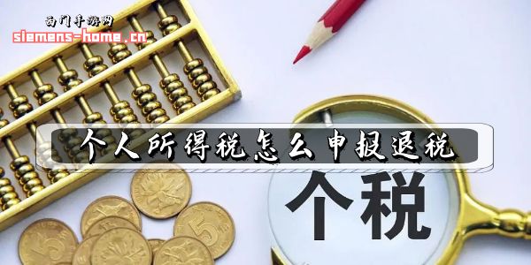 个人所得税怎么申报退税