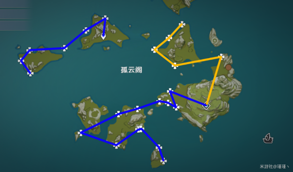 原神星螺采集路线